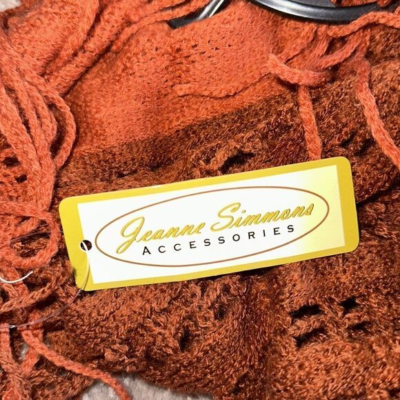 🍂Jeanne Simmons Fall Yarn Fringe Scarf!🍁 - Picture 11 of 11